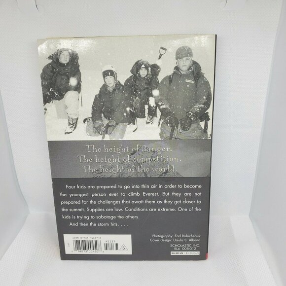 Everest by Gordon Korman (2002, Digest Paperback) Scholastic Book - Picture 2 of 4